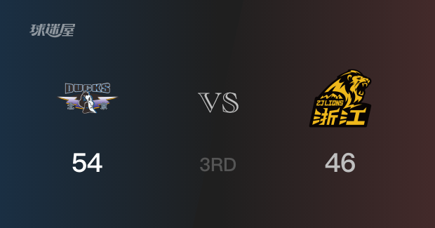 CBA季后赛：三节战罢，北京以54- 46领先广厦，周琦19分9篮板